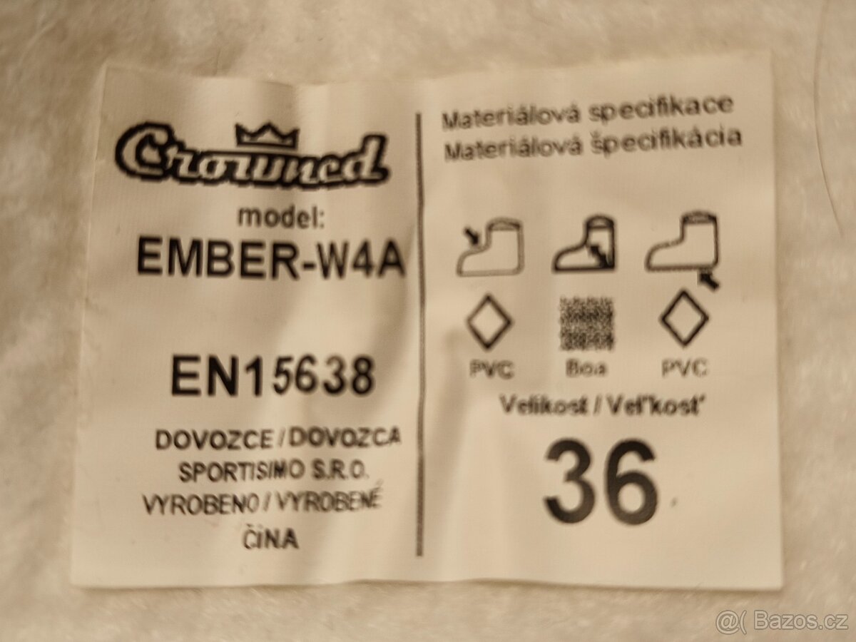 Dívčí lední brusle vel.36 - 2