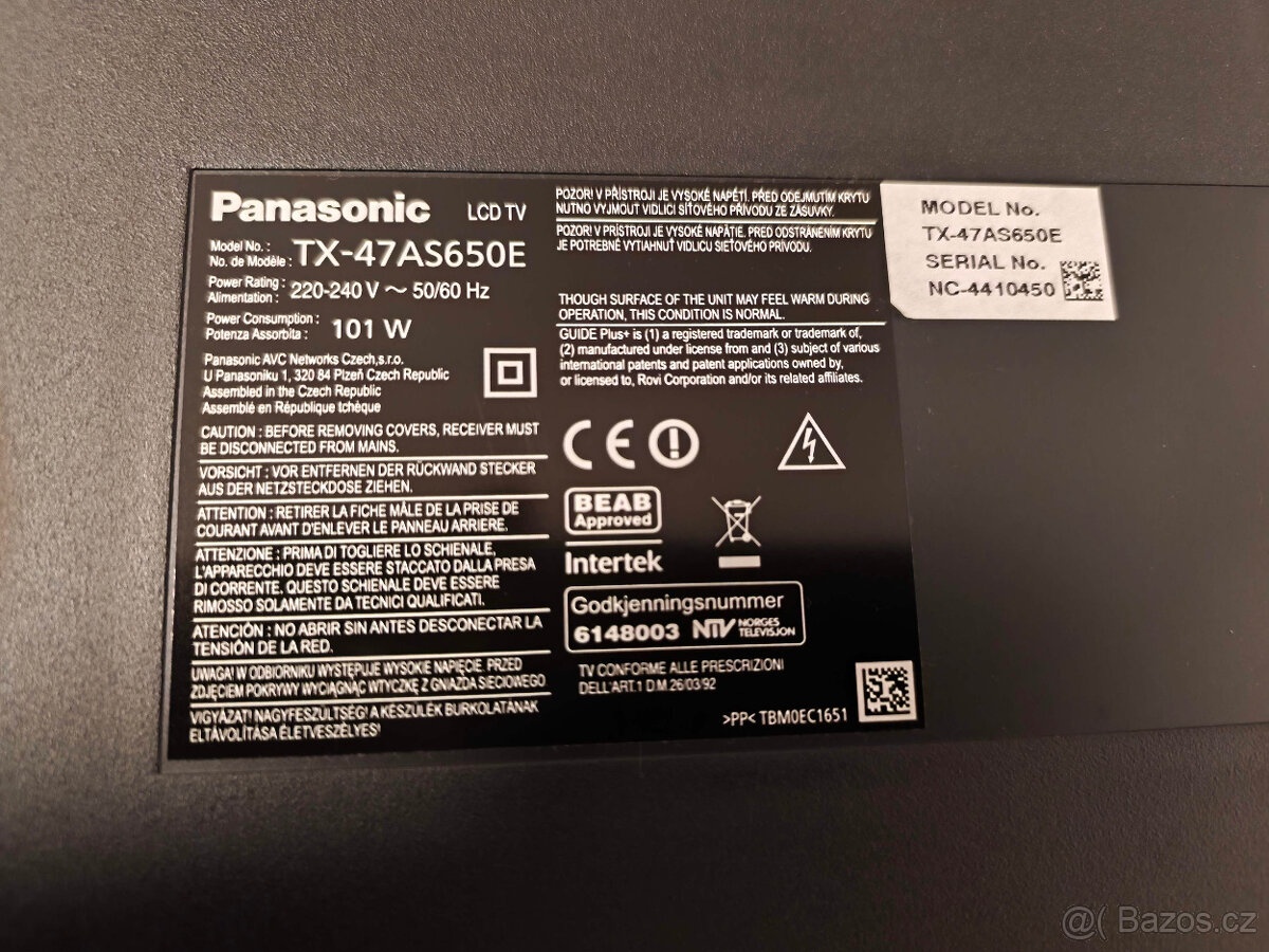 Televize Panasonic TX-47AS650E - 2