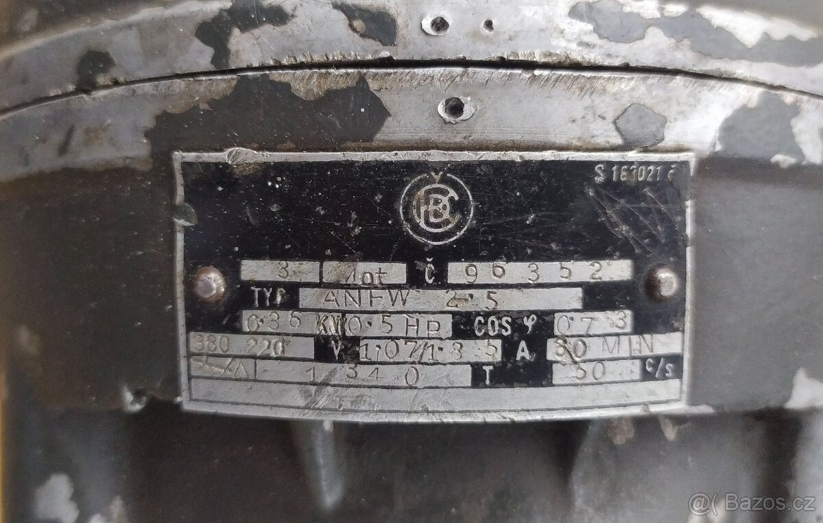 Elektromotor ČKD - 2