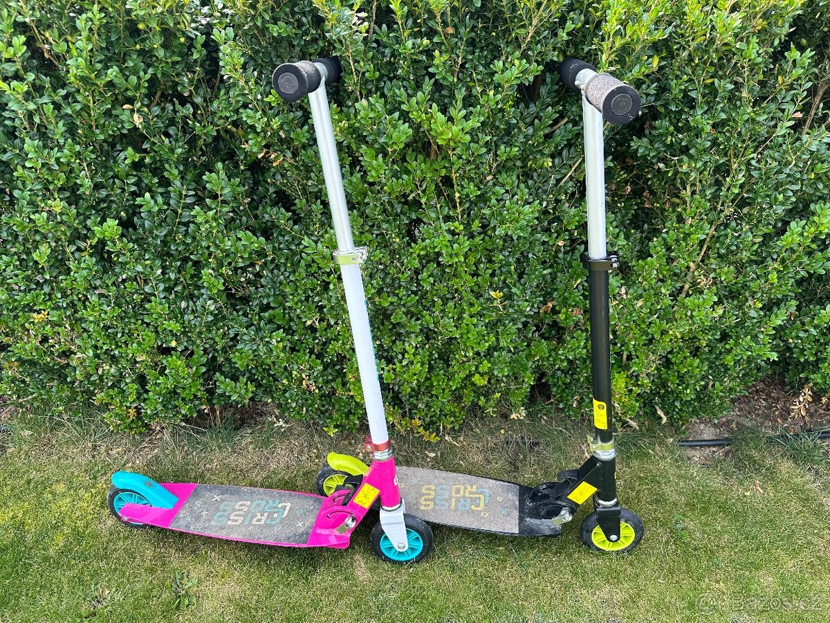 Koloběžka CRISSCROSS (růžová) - 2