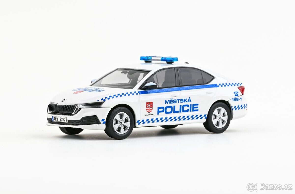 Modely Škoda Městská policie 1:43 Abrex - 2