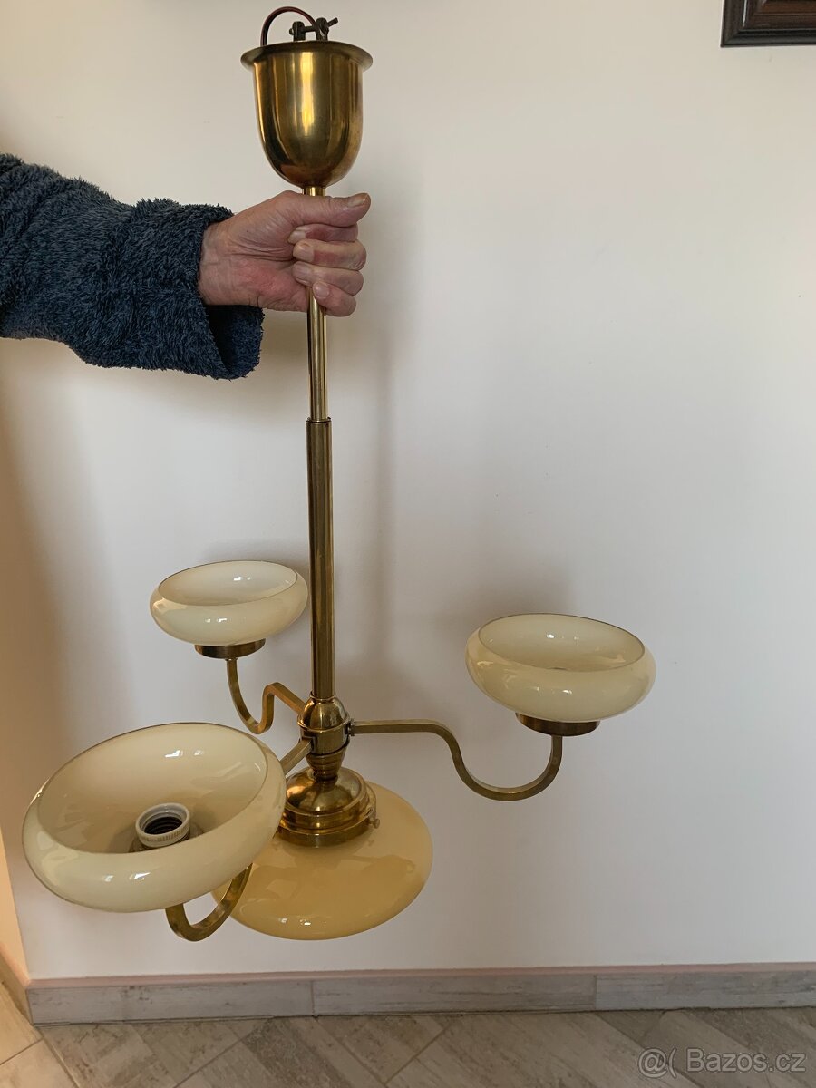 Lustr mosazný - 2