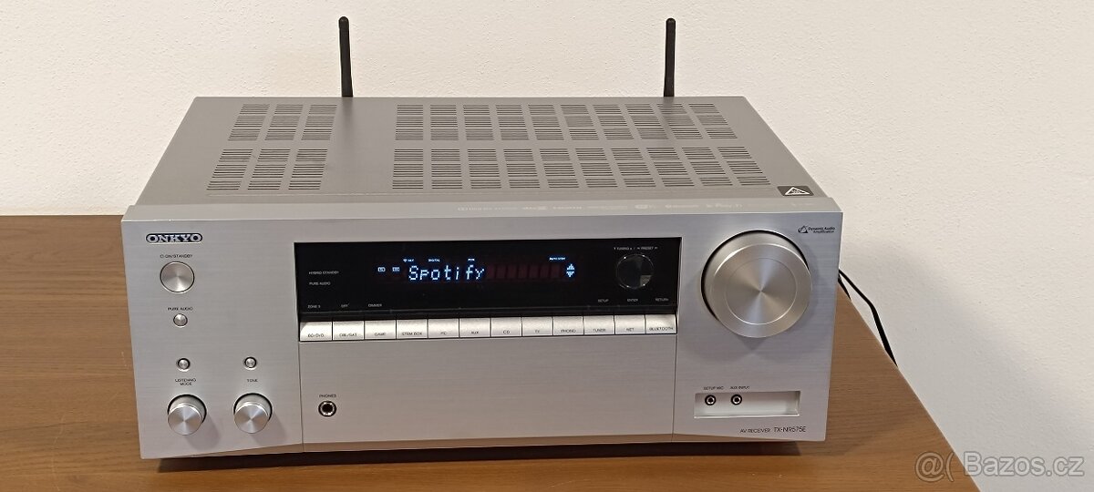 Onkyo TX-NR 575E strieborný - 2