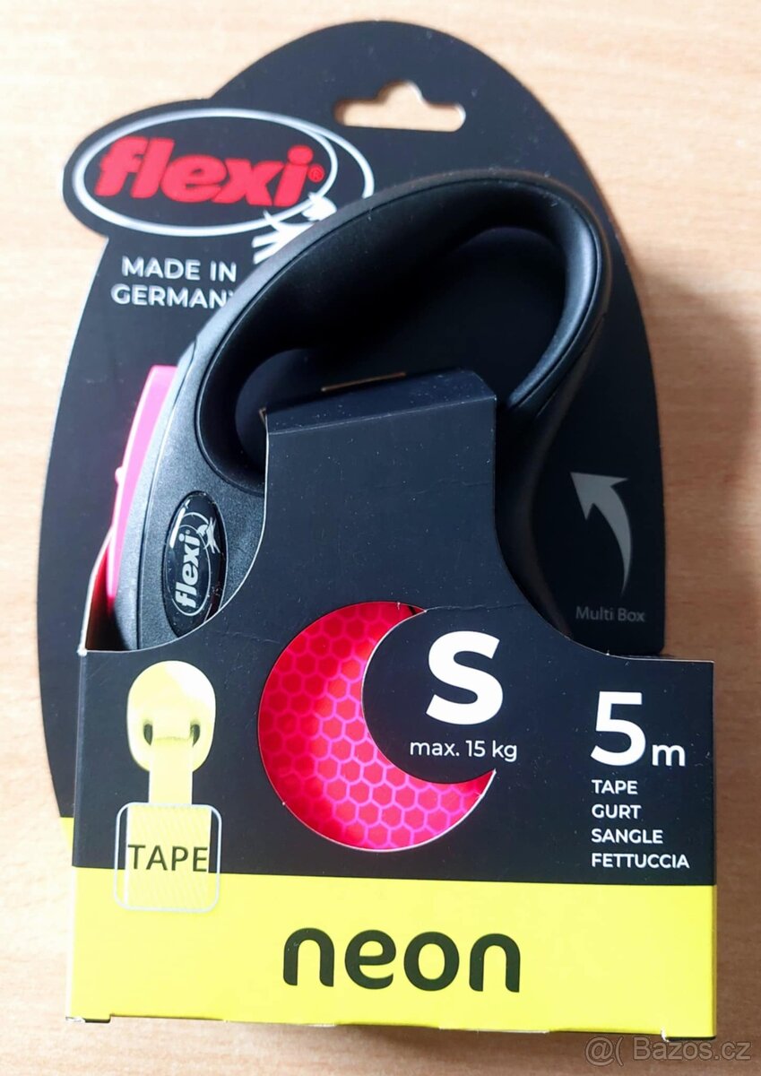 Neon vodítko na psa vel S - 2