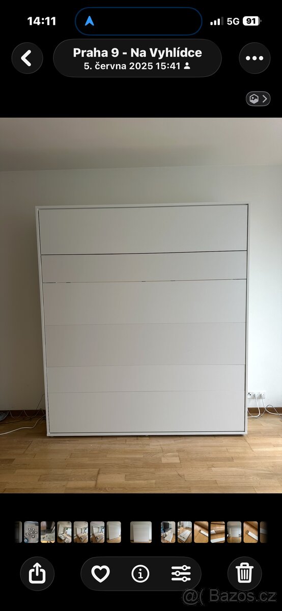 Výklopná postel BED Concept 180x200cm - 2