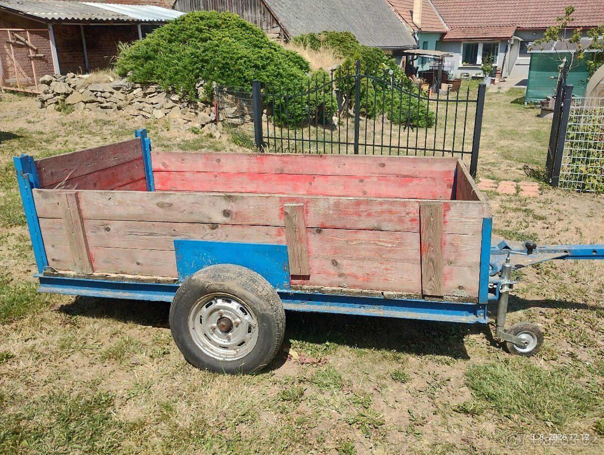 Vlečka za malotraktor - 2