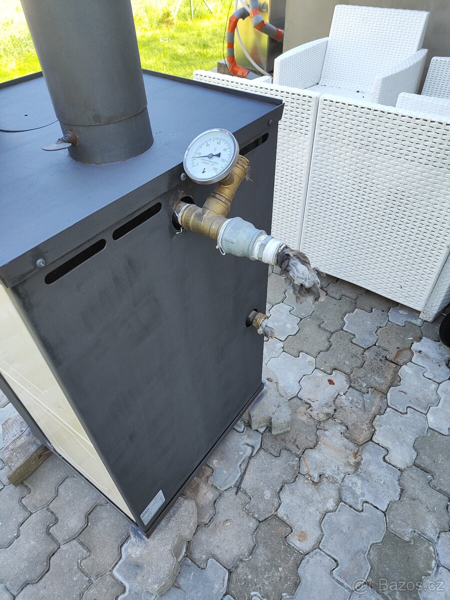 Krbove kamna z výměníkem 17kw - 2
