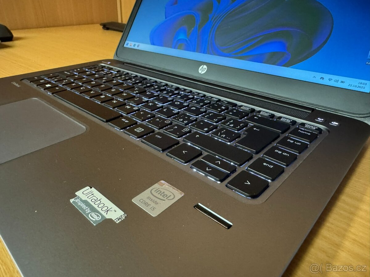 Hp Elitebook Folio 1040 G1, SSD disk, Windows 11, záruka - 2