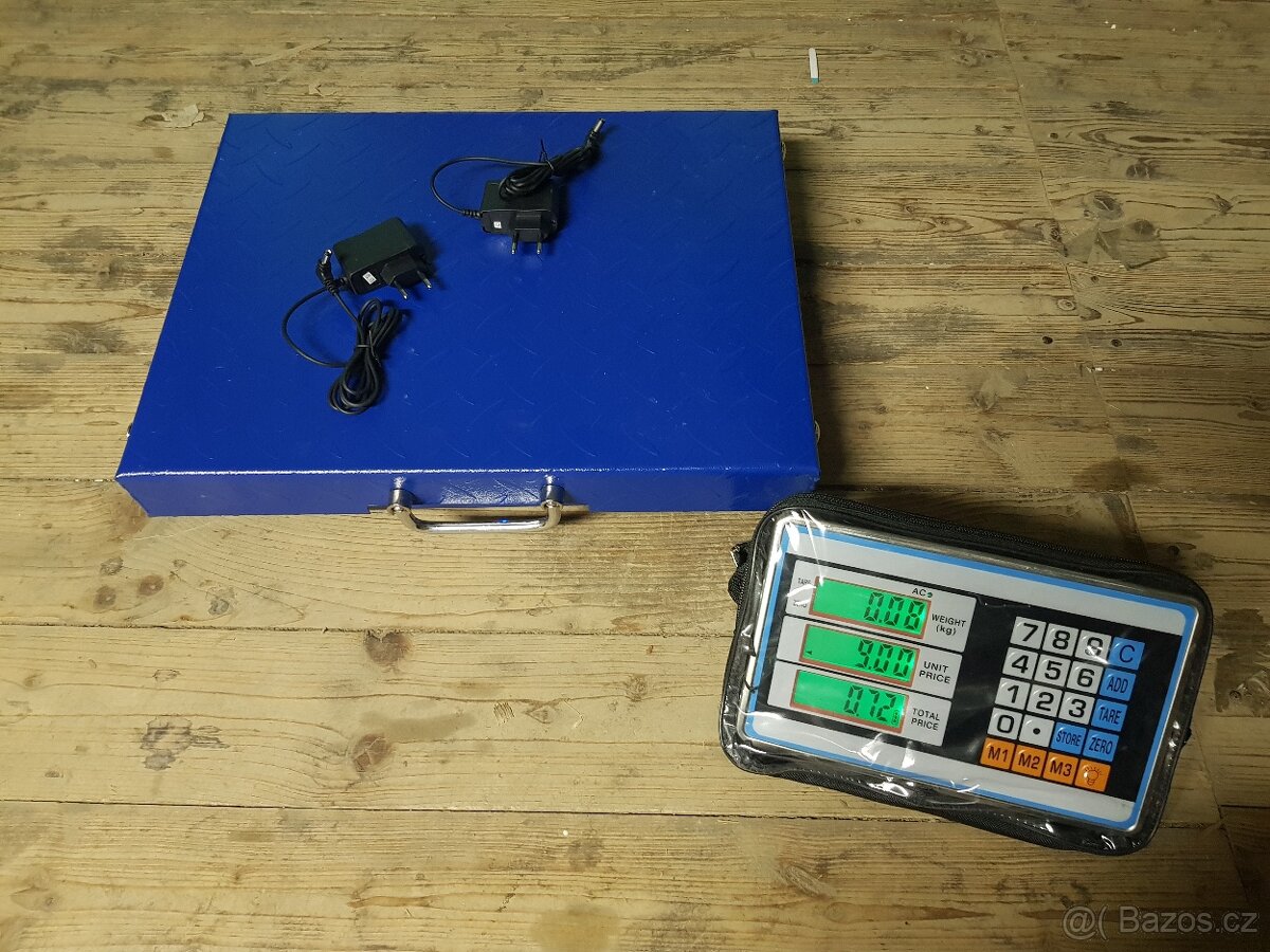 Digitální plošinová váha 200 kg 35x45cm bezdrátova - 2