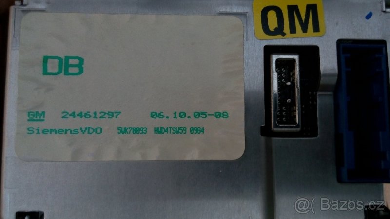 Barevný navigační display CID Vectra C Signum - 2