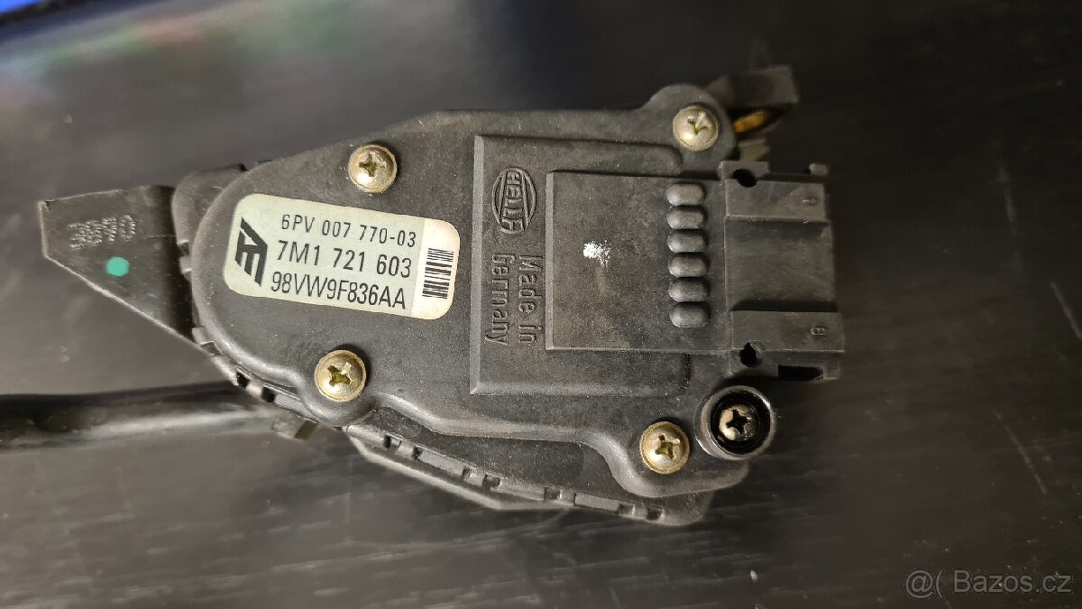 Potenciometr plynového pedálu 1.9 TDI - 2