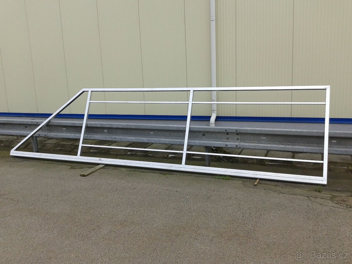 Brána posuvná samonosná, NOVÁ, ZINKOVANÁ, 6m, CZ výroba - 2