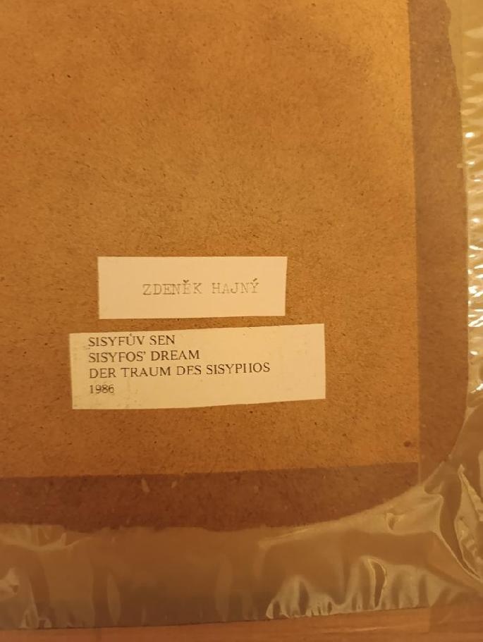 Obraz - Z. Hajný Sisyfův sen - kopie - 2