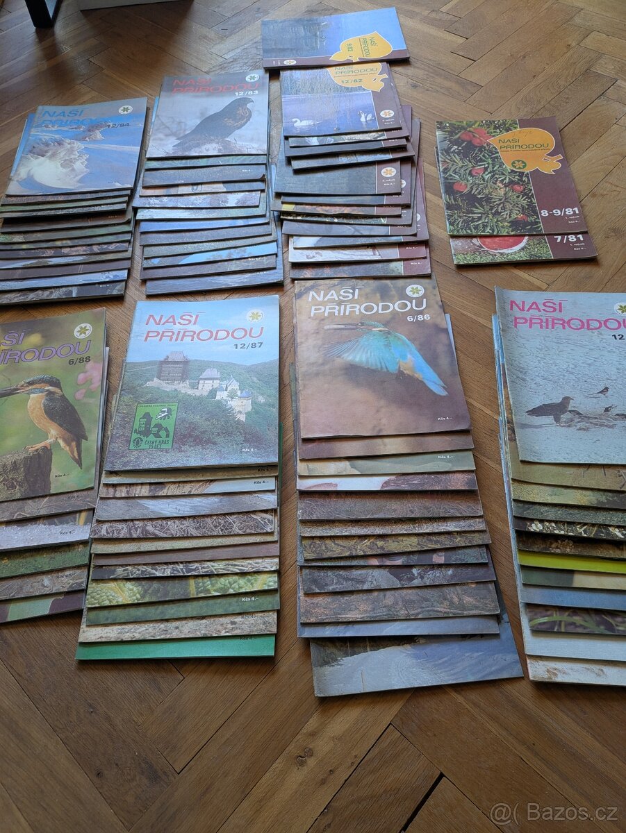 Vintage časopisy Naší přírodou – roky 1981–1988 - 2
