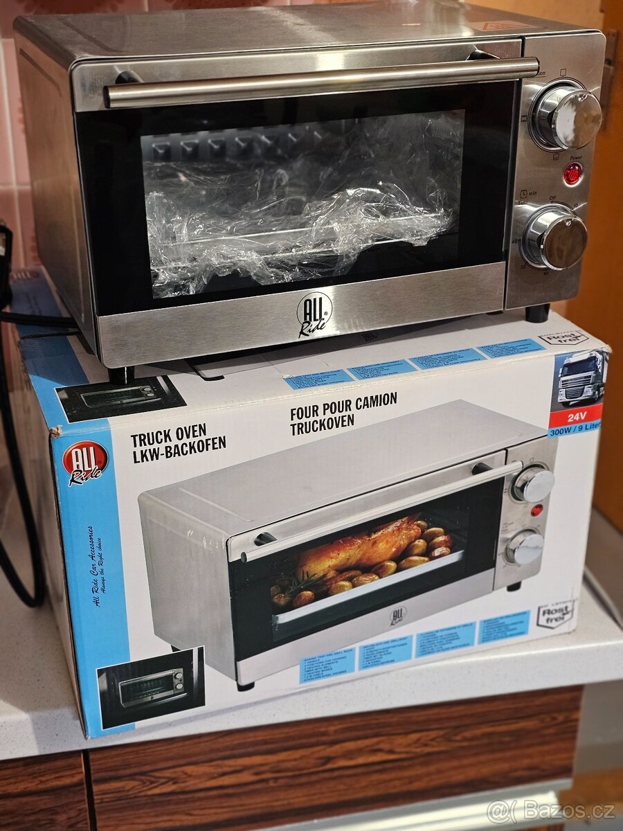 Přenosná elektrická trouba, 24V/300W, 9l Allride - 2