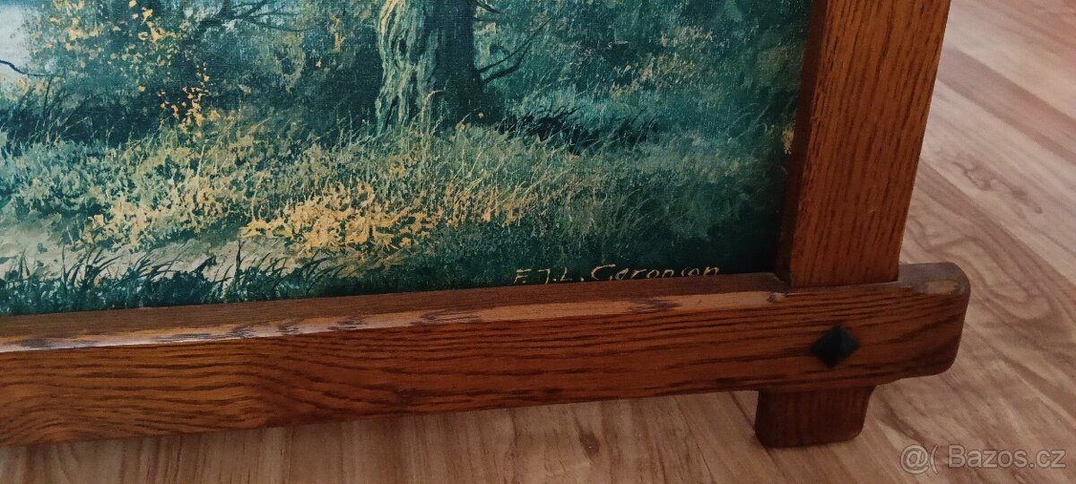 Obraz - dřevěný rám - 2