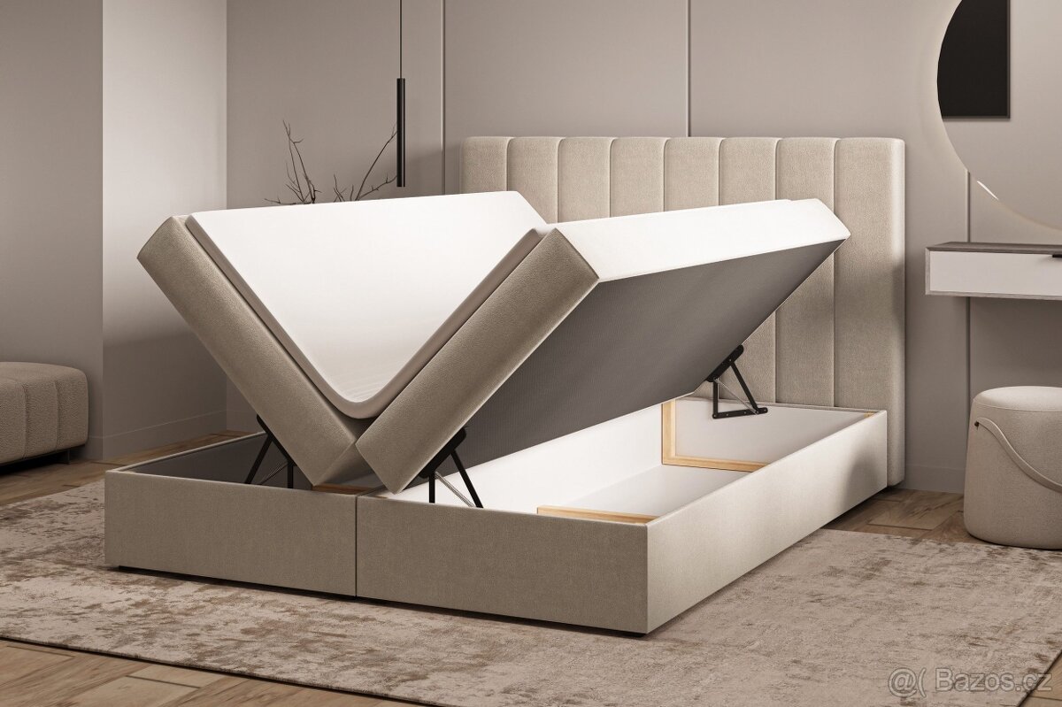 Čalouněná postel Bruno 160/180x200cm Nová - 2