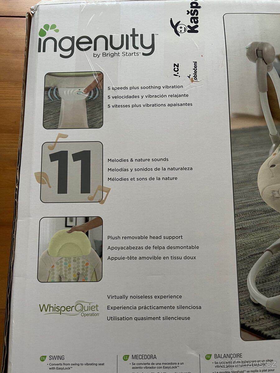 Bright Starts Houpátko ConvertMe Swing-2-Seat Seneca - 2