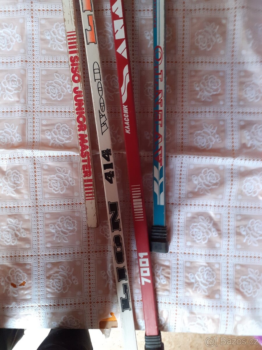 Retro hokejky ,lyže Fischer, blizzard ,běžky - 2