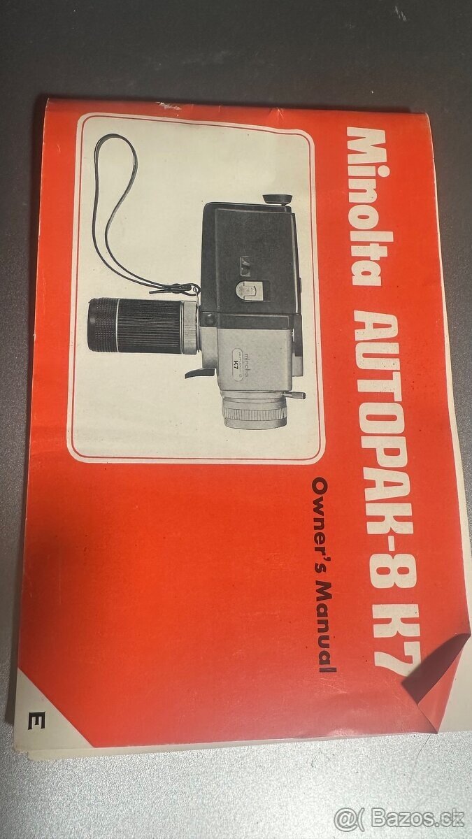 Retro kamera Minolta Autopak -8 K 7 - 2