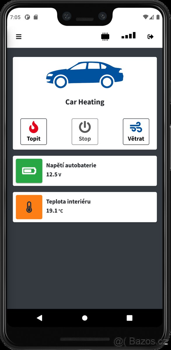 Dálkové ovládání pro Webasto, rozšíření VW, Seat - 2