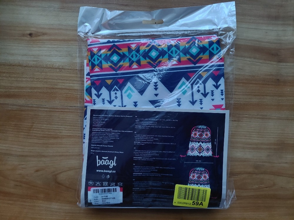 Krásný nový batoh gymsack gymsak bágl - unisex pánský dámský - 2