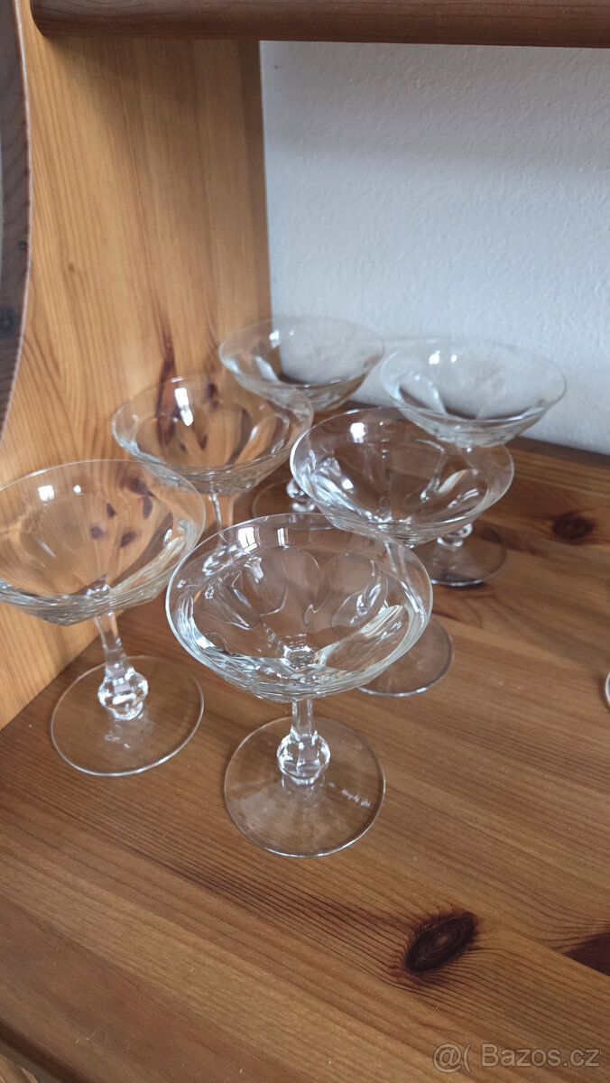 Sklenice na sekt Moser Lady Hamilton 6 ks - 2