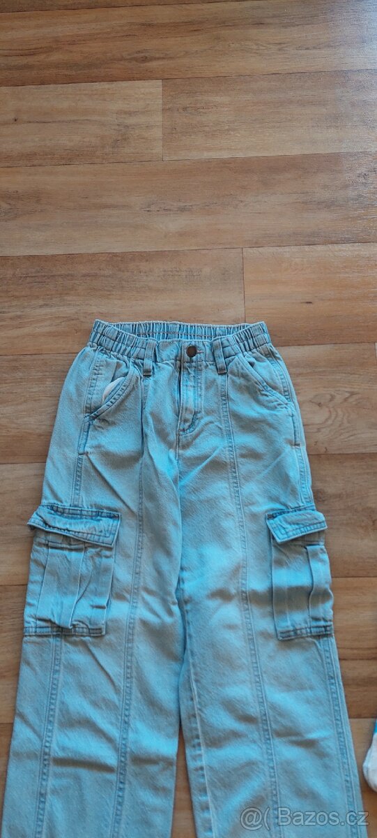 Dívčí džíny, velikost: 128 - 2