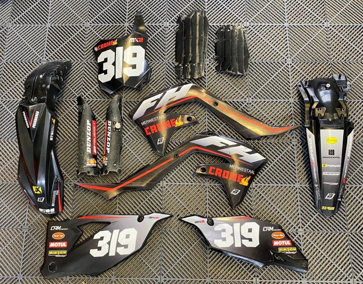 Plasty s Polepy kxf 250/450 2019/2024 - 2