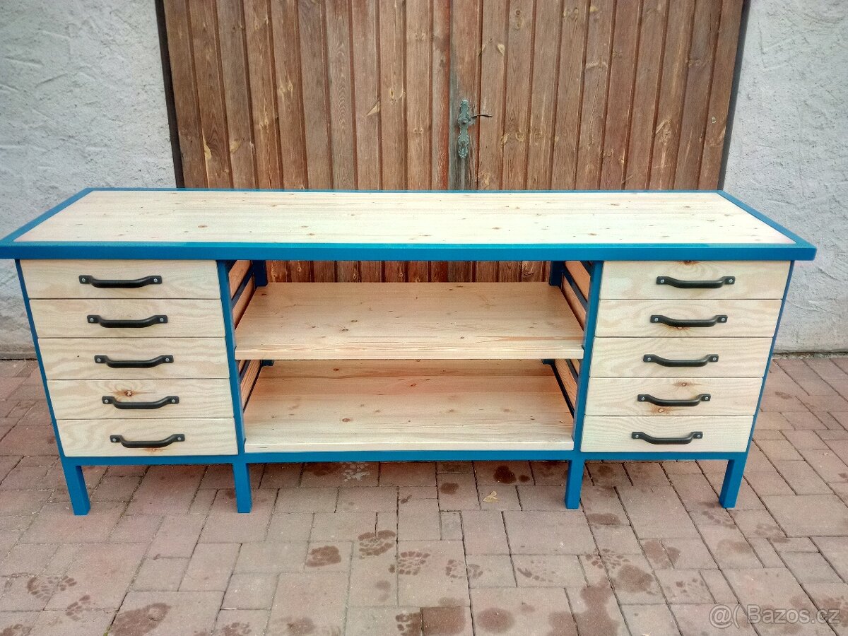 Dílenský stůl - ponk 2000x650x850 - 2