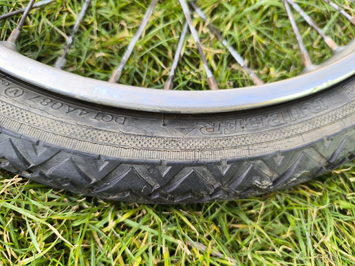 Babetta 207 přední kolo + řidítka - 2