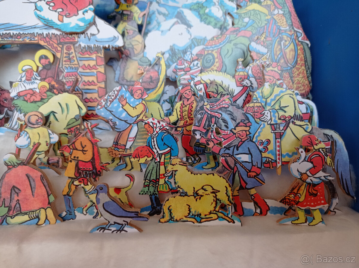 Vyřezávaný Vážecký betlém - 2