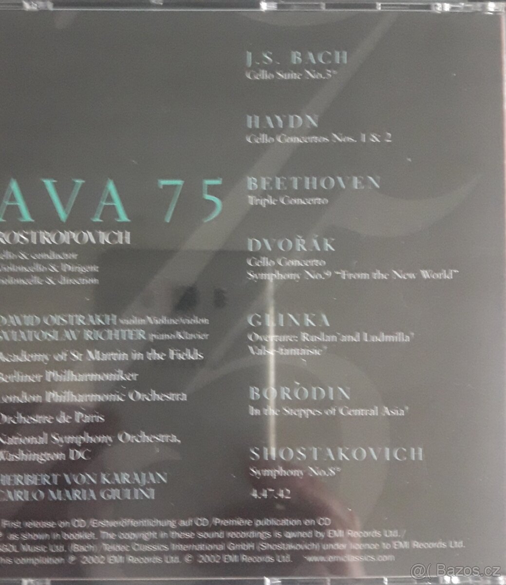 4CD Mstislav Rostropovich - 2