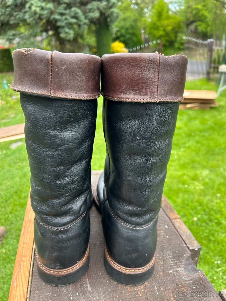 Kožené vysoké boty - 2