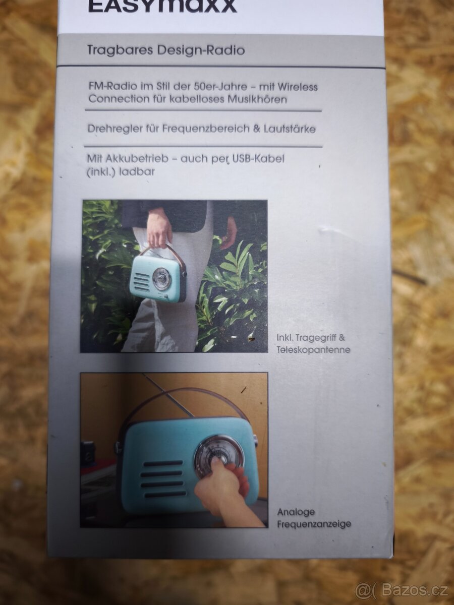 Designové retro rádio - 2