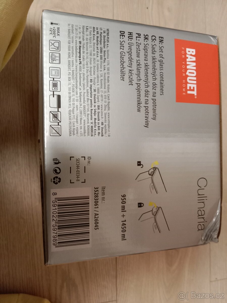 Skleněné dózy - 2