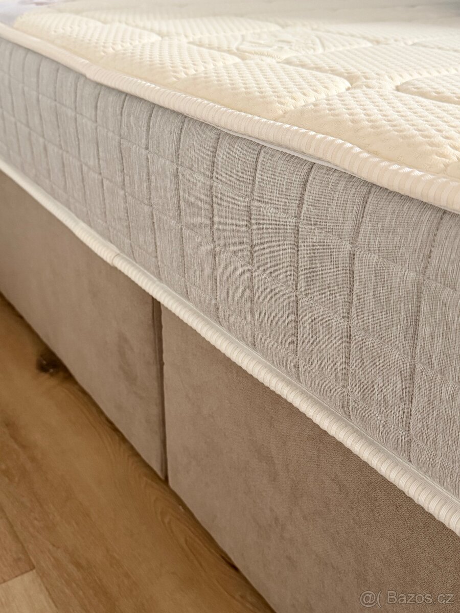 Matrace se stříbrem v potahu Duo Plus Visco 2.0, - 2