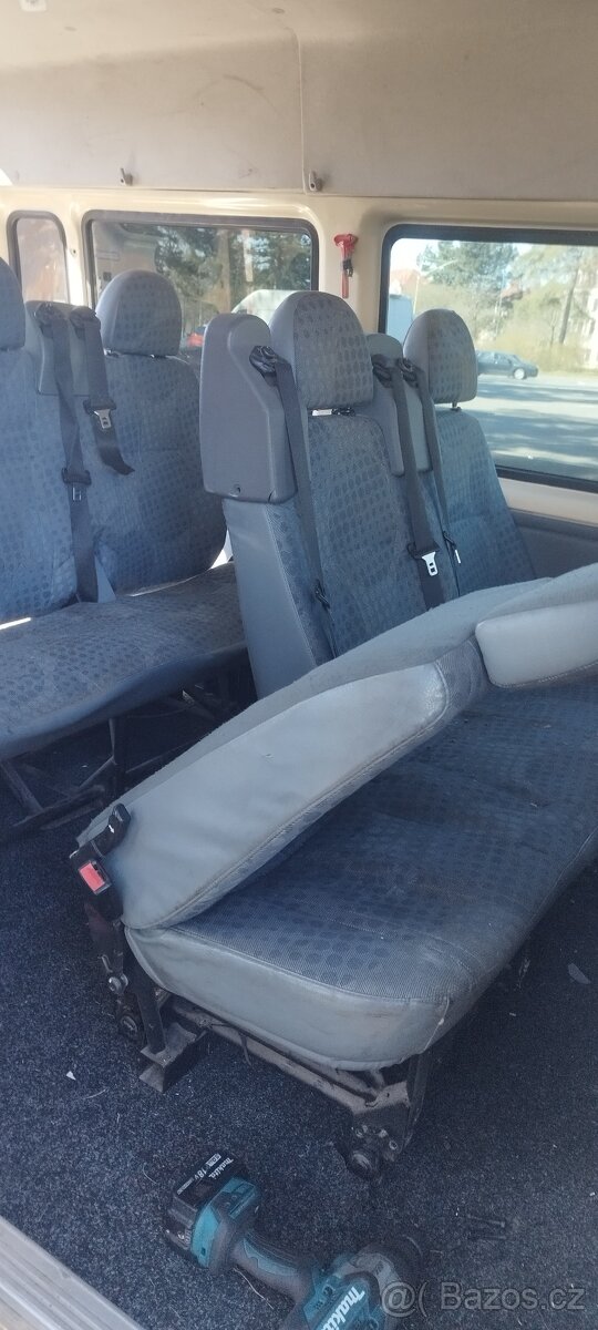 Sedačky Ford transit - 2