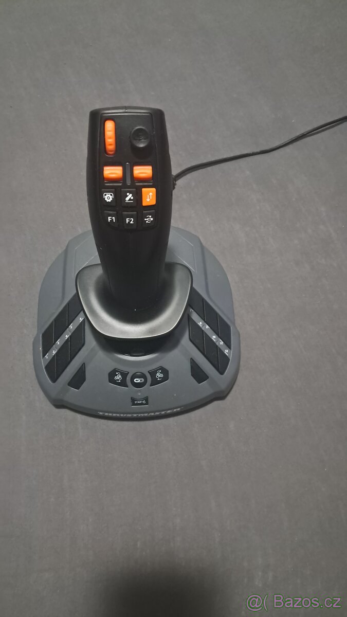 Volant logitech G920 a thrustmaster farmstick - 2