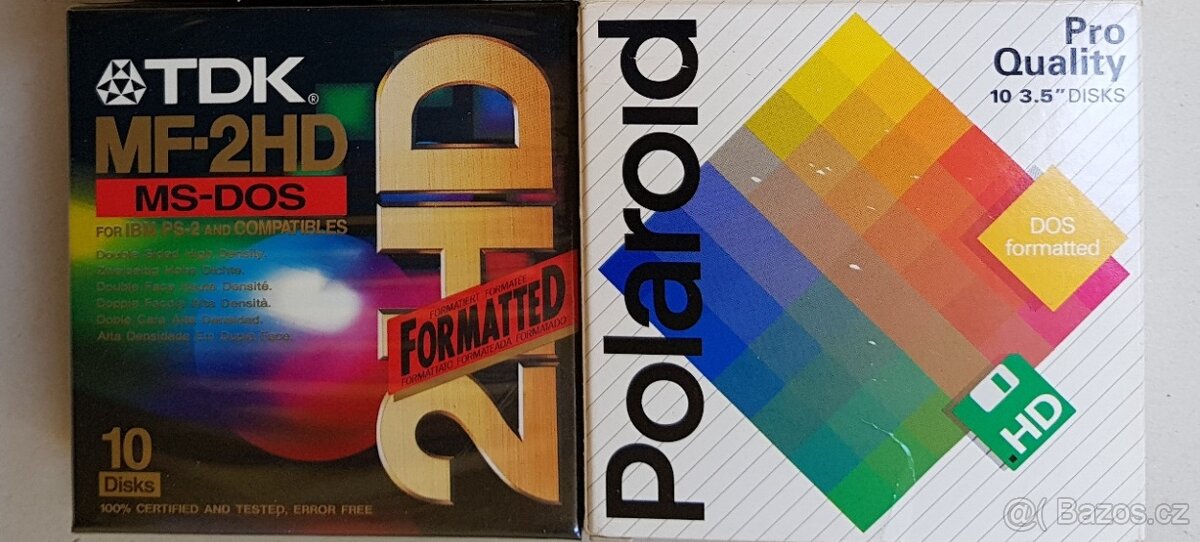 2HD diskety 3,5 palce - 2