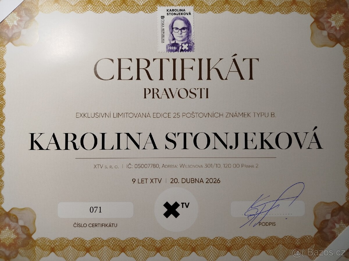Stonjeková VIP set xtv - 2