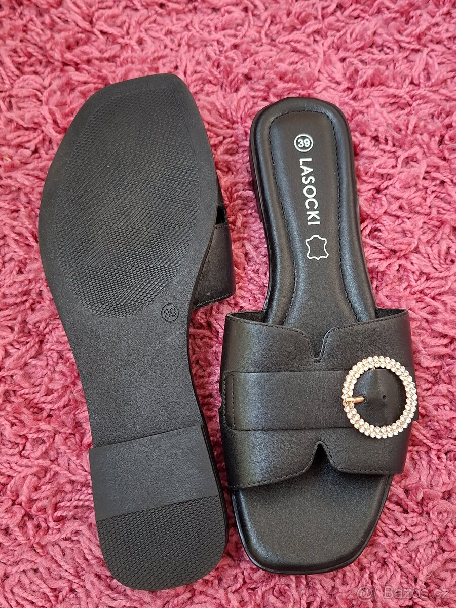 Nove kožené pantofle Lasocki - 2