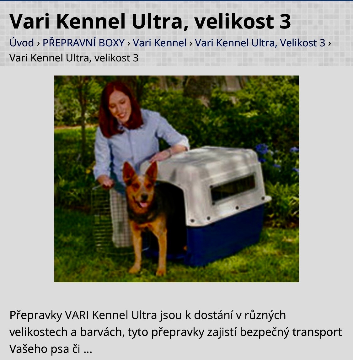 Přepravka na psa - 2