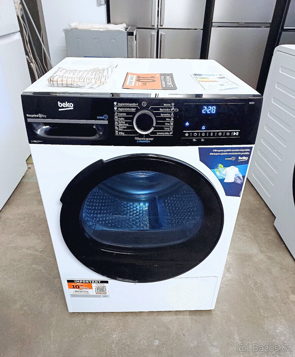 Nová sušička Beko A+++ 9 kg, ZÁRUKA - 2