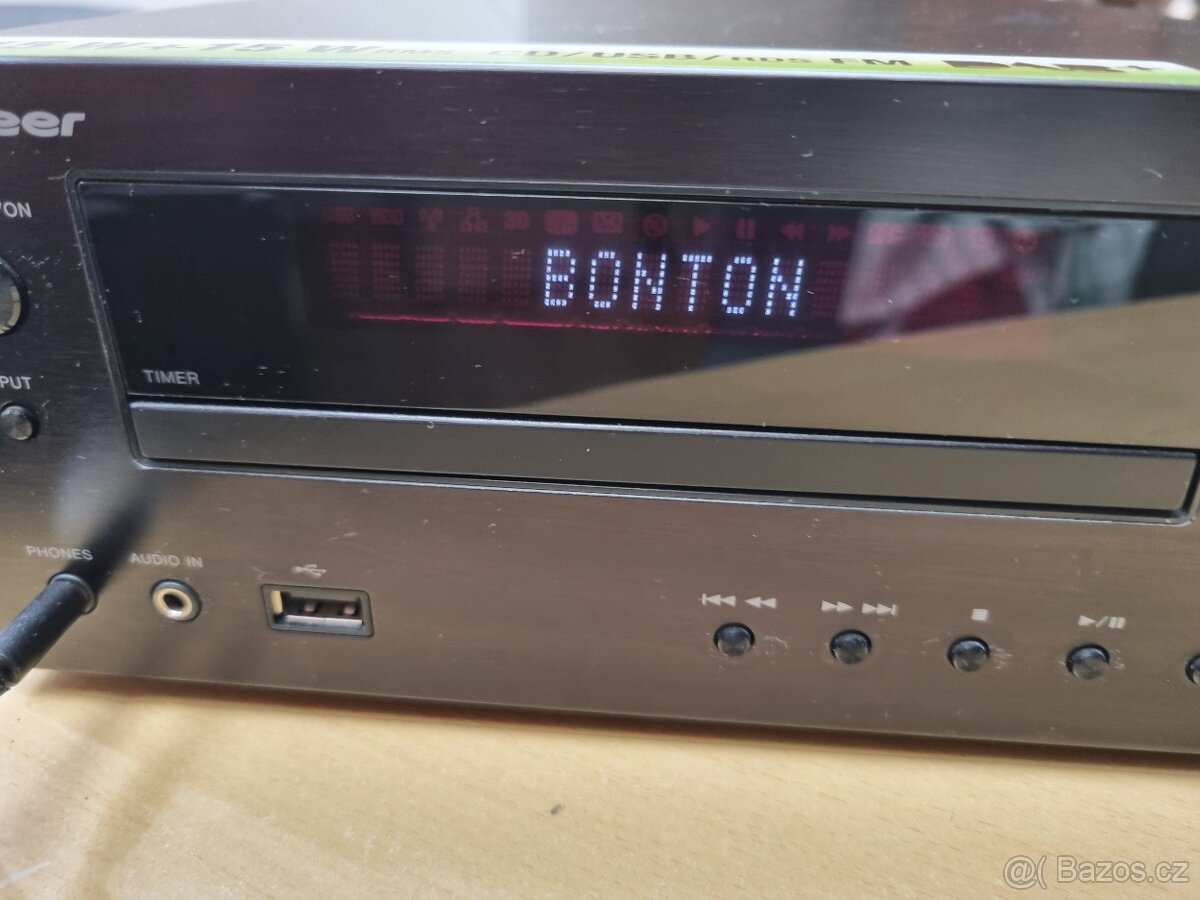 Pioneer X-HM11DAB-K receiver mikro systém DAB+USB/CD - 2