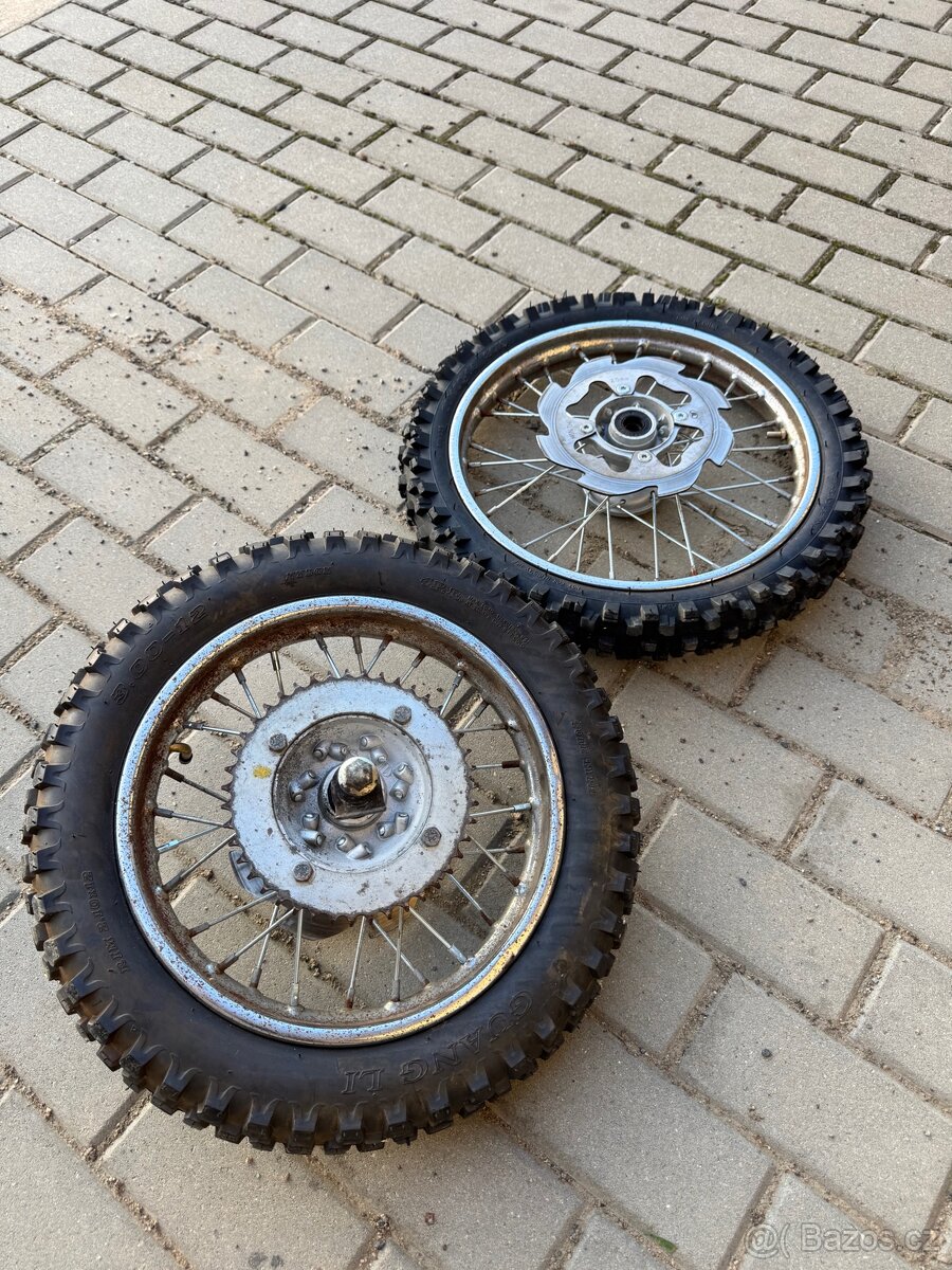 Kola 14/12” Pitbike - 2