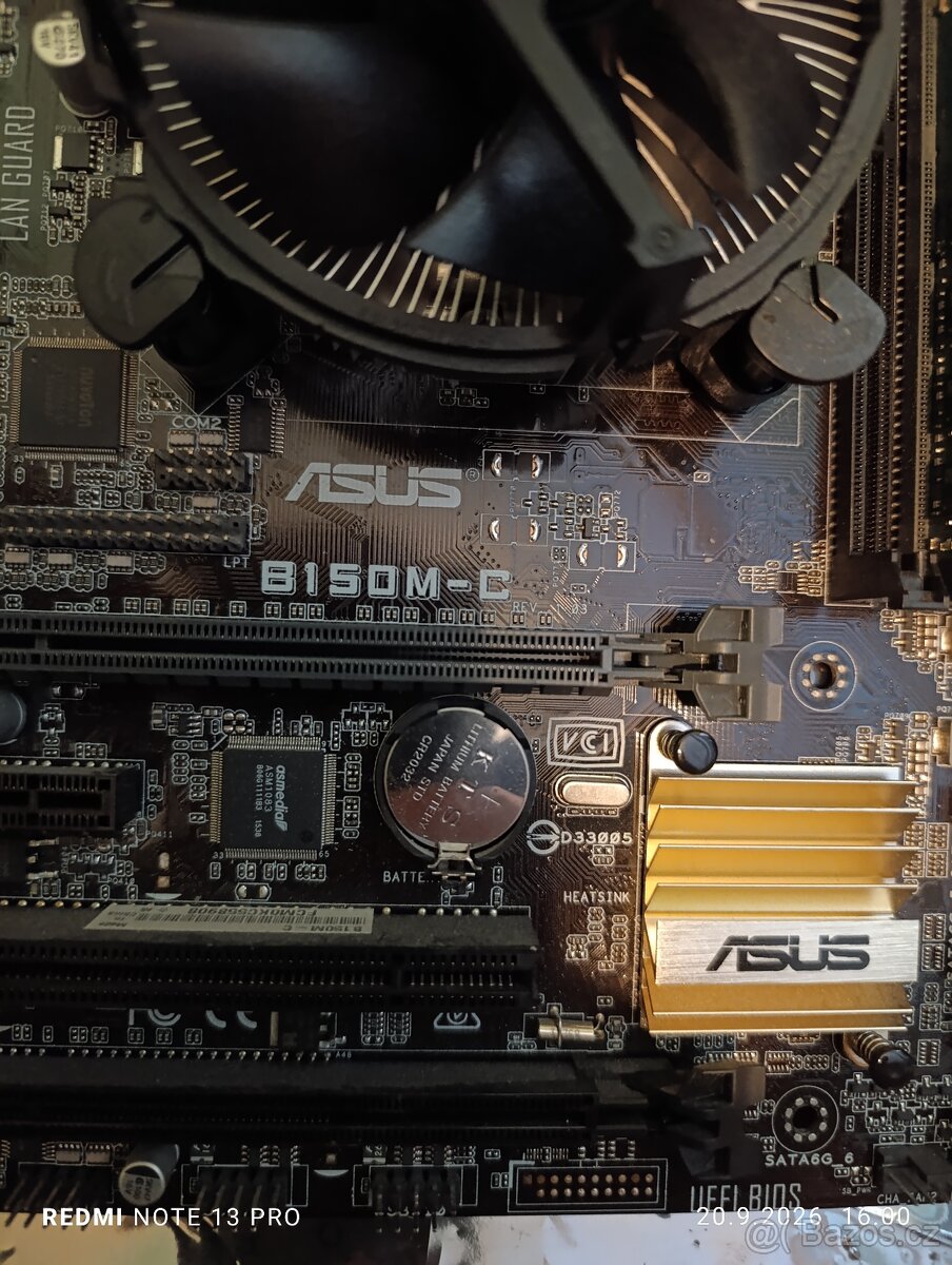 Asus B150M-C + I5-6600 + 8gb ddr4 ram - 2