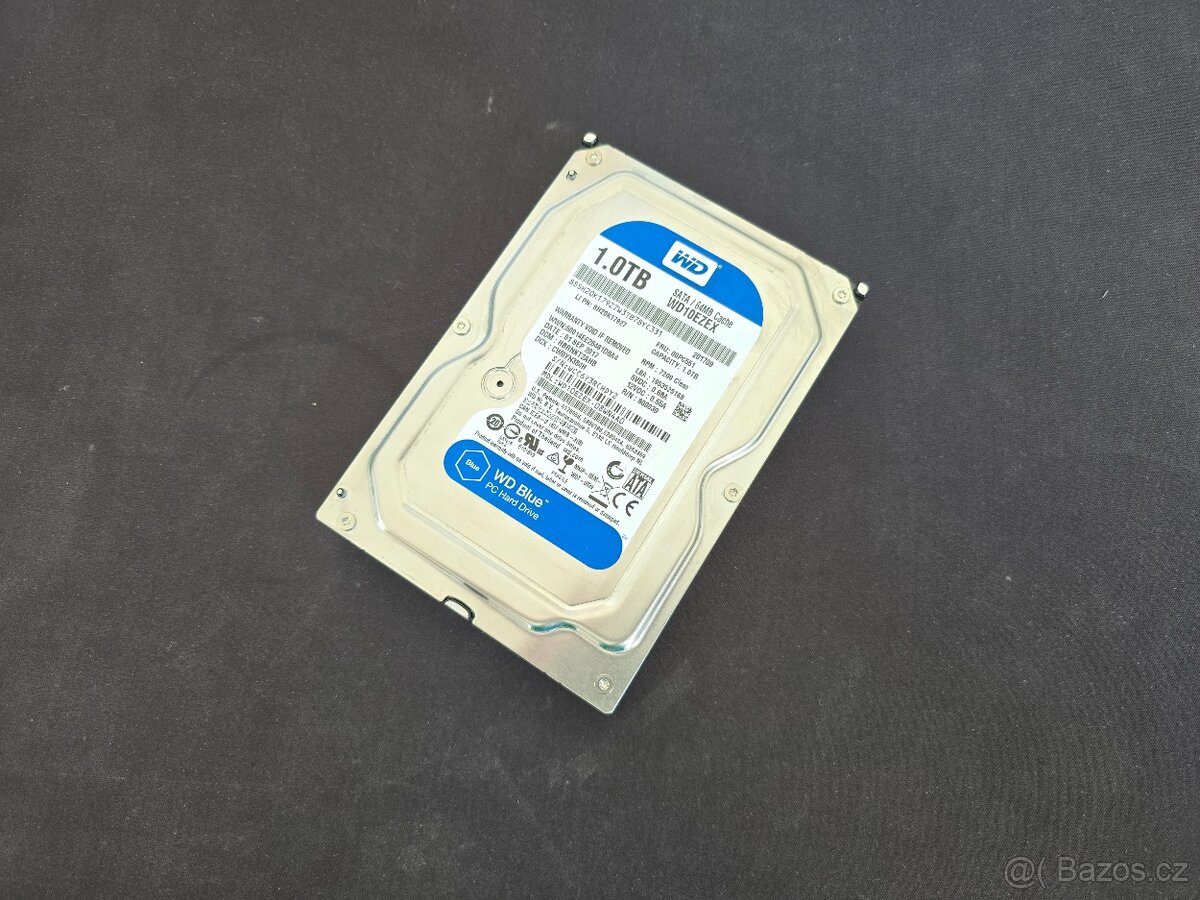 3,5" HDD Western Digital Blue WD10EZEX 1TB - 2