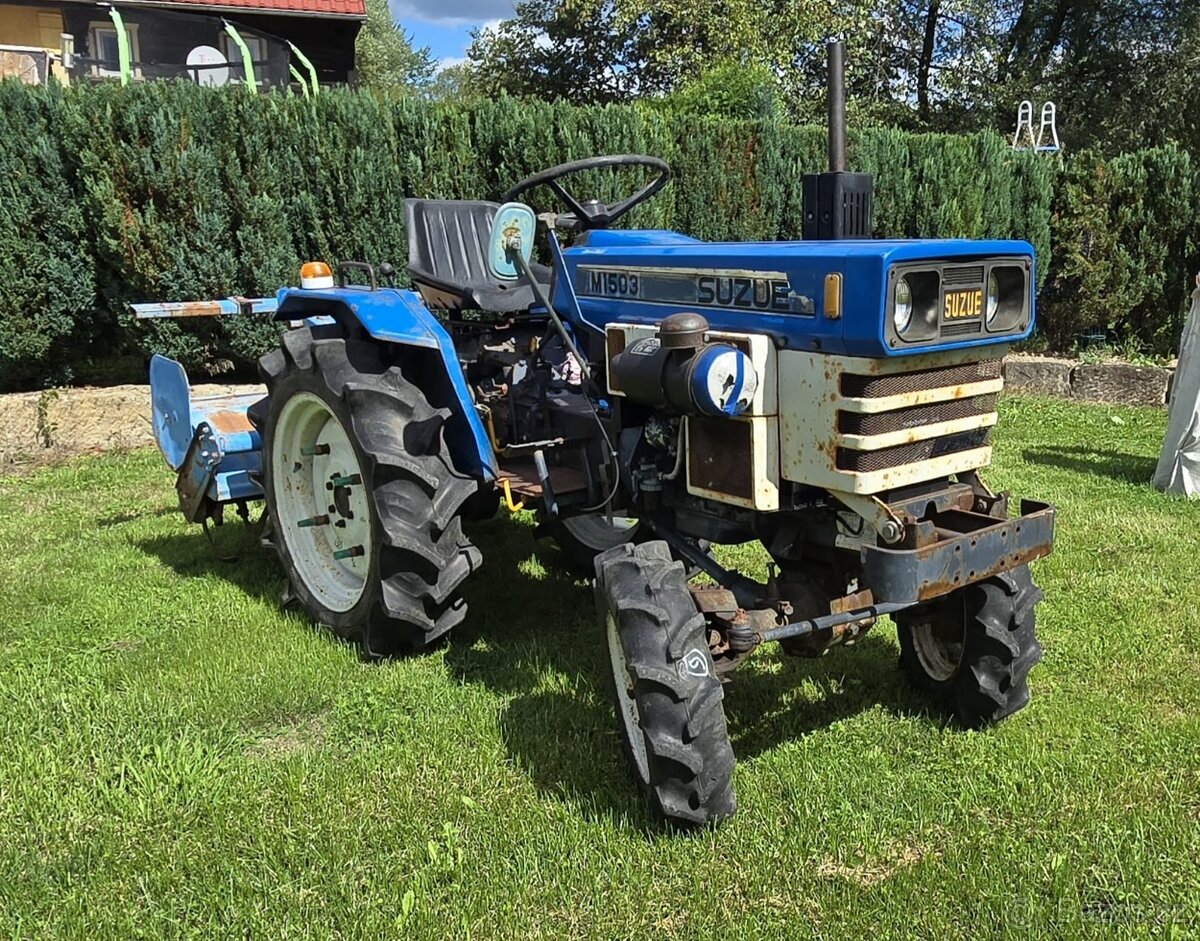 Malotraktor trakturek 4×4 rotavator - 2