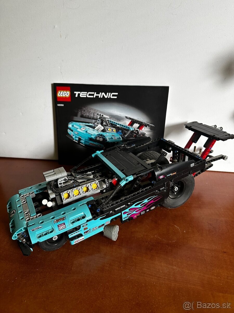 Lego Technic 42050 Dragster komplet s návodom - 2